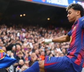 帽子戏法！18岁亚马尔封神之战，西甲最年轻纪录诞生