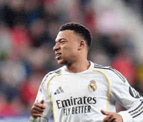 随着皇马0-1赫塔菲，西甲积分榜，皇马落后巴萨四分，马竞黄潜掉队