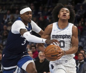 爱德华兹空砍39分 杰克逊30分灰熊胜森林狼